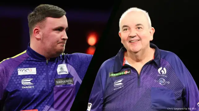 Phil Taylor luke littler
