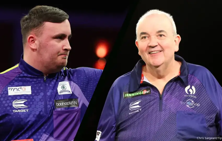 Phil Taylor luke littler